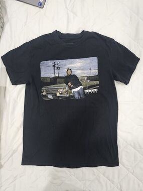 Ice Cube Black Graphic T-Shirt Size Women M Rap & Hip Hop Music Artist Tee